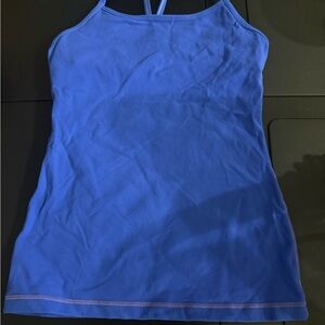 Lululemon Athletica Vibrant Blue Tank Top